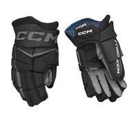 CCM JetSpeed FT880 Senior Ice Hockey Gloves (Black/Black, 14/36 cm)