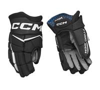 CCM JetSpeed FT880 Senior Ice Hockey Gloves (Black/White, 13 Inches/33 cm)