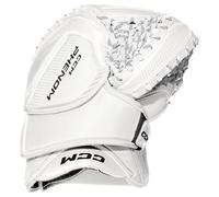 CCM Phenom White Junior Catch Glove for left hand (normal)