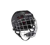 CCM Tacks 70 Combo Junior Helmet, Colour: Black