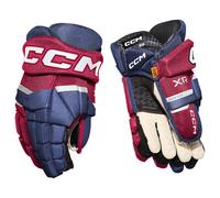 CCM Tacks XR Navy/Red/White Senior Hockey Gloves 13″