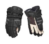 CCM Tacks XR80 Senior Ice Hockey Gloves, Black/Graphite Grey, 13"/33 cm