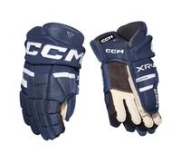 CCM Tacks XR80 Senior Ice Hockey Gloves, Navy/White, 13 Inches/33 cm