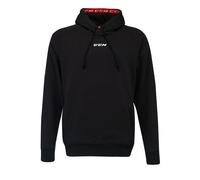 CCM Team Fleece Pullover Hoodie Black Children’s Sweatshirt XS