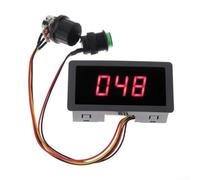 CCM5D Digital Display Motor Controller 6V-30V 150W with LED Screen, Industrial Grade Knob for DC Motor Regulator 0-100%