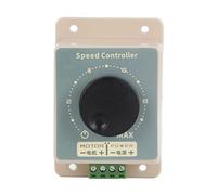 CCM96SK DC Motor Controller, Large Power Speed Regulator, 10-60V 20A PWM Motor Governor with Brass Potentiometer for DIY Robotics and Industrial Equipment