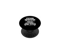 CCMA Multitasking Ninja Isn't A Job Title Medical Assistant PopSockets Adhesive PopGrip