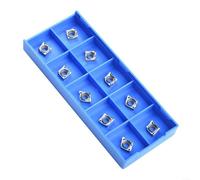 CCMT060202 CCGT060202AK Carbide Turning Inserts Pack of 10 for Aluminum, Offering Strong Resistance and Speed Advantage in Large Scale Cutting and Processing