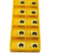 CCMT09T304/CCMT09T308 Carbide Turning Inserts, VP15TF & US735 Grades, 10 pcs, 0.4 / 0.8 mm Radius(Ccmt09t304vp15tf)