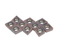 CCMT09T304 VP15TF Carbide Inserts 10pcs Blades Milling Turning Tool Stainless Steel A3 Metal