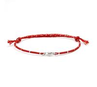 CCNMADE Always Silver Dragon K-pop Idol Worn Handmade Couple Wish Bracelet 11 inches, One Size, Thread, no gemstone