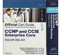 CCNP Enterprise Core ENCOR 350-401 and Advanced Routing ENARSI 300-410 Official Cert Guide Library