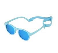 Ccomage Durable Polarized Baby Sunglasses with Strap Toddler Sunglasses for Kids Flexible Frame with Strap Adjustable Infant Outdoor Sunshade UV 400 Protection for 6-36 Months Newborn Baby Girls Boys