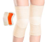 Ccomage Thicken Knee Warmer with Warm Lining Stretchy Knit Knee Braces Soft Arthritic Knee Sleeve Night Sleep Knee Protector Sleeve Knee Pain Relief Knees Braces for Men Women Elderly
