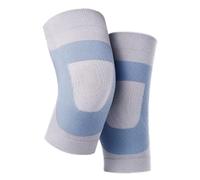 Ccomage Warm Elastic Knee Sleeves Lightweight Knee Pads Soft Breathable Knee Braces for Joint Pain Arthritis Injury Recovery Fitness Night Sleep Leg Warmers for Men & Women