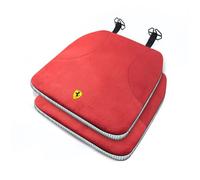 CCOZD 2 Pcs Car Seat Cushion For Ferrari California 458 488 F12 FF GTC4 Leather Seat Pad Auto Front Seats Seat Pad Cool Breathable Chair Support Cushion Accessories,Red