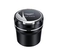CCOZD For Aston Martin DB11 DBX DBS DB9 V8 vantage V12 Car Ashtray with Lid LED Portable Ashtray Flame Retardant Smokeless Cigarette Ashtray Accessories,8 * 9cm