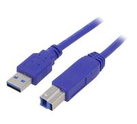 CCP-USB3-AMBM-6 Cable USB 3.0 USB A-MaleUSB B-Male gold-plated 18m GEMBIRD
