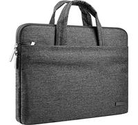 CCPK Laptop Sleeve for 13 Inch MacBook Air Pro M1 Hp 14 Inch Laptop Case Cover Chromebook Pavilion x360 Stream 14" ASUS Acer Lenovo 14in Computer Bag with Handle Waterproof Canvas Briefcase Black Grey