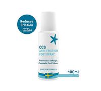 CCS Anti-Friction Foot Spray for increased comfort in the shoe - Prevents skin irritation and chafing caused by friction - 100ml