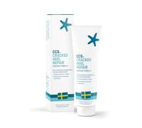 CCS Cracked Heel Repair Cream- Visible Results in 3 Days for Heels and Very Dry Feet, Contains 25% Urea Lactic Acid, Clinically Tested, 125 ml