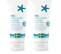 CCS Professional Foot Care Cream 175 ml - Moisturise and Protect Dry and Callused Feet, Contains 10% Urea and Eucalyptus Oil, Clinically Tested, Suitable for Diabetics (Pack of 2)