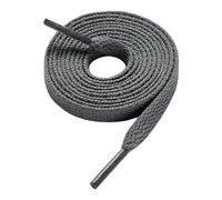 CCSOFTIME Flat Grey Shoe Laces for Trainers Converse Air Force 1,Replacement Grey Sneaker Laces for Sport Shoes,Casual Shoe,Wide 8mm Shoelaces for Men Women Kids Adult,(2 Pairs-Grey-100cm)