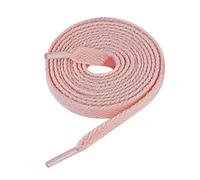 CCSOFTIME Flat Pale Pink Shoe Laces for Trainers Converse Air Force 1,Replacement Sneaker Laces for Sport Shoes,Casual Shoe,Wide 8mm Laces for Men Women Kids Adult,(1Pair-Pale Pink-180cm)