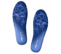 CCSOFTIME Memory Foam Insoles, Cushion Trainers Inner Soles for Women Men, Comfort Replacement Innersoles for Walking Boots, Sports, Work Shoes, Hiking Shoes Shock Absorption,Navy UK9