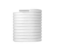 CCSOFTIME Round White Boot Laces,170cm Extra Long Heavy Duty Boot ShoeLaces for Work Shoes Hiking Walking Boots and Trainers,4mm Replacement Thick Shoelaces for Womens Mens Kids(1Pair-White-170cm)