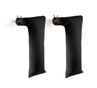 CCTIVED 2 Pack Extra Large Table Saw Dust Collector Bag Compatible for Dewalt/Ryobi/Bosch/Porter Cable/Craftsman/RIGID/Metabo/Kobalt/Skilsaw/Delta (10" Tablesaws with 2.5" Dust Port)