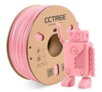 CCTREE ABS+ Filament 1.75mm, Dimensional Accuracy +/- 0.03mm, 1KG Spool (2.2 LBS), Strong, Durable, Heat Resistance, Excellent Toughness 3D Printer Filament ABS Plus, Pink