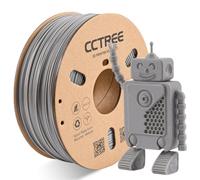 CCTREE ABS+ Filament 1.75mm, Dimensional Accuracy +/- 0.03mm, 1KG Spool (2.2 LBS), Strong, Durable, Heat Resistance, Excellent Toughness 3D Printer Filament ABS Plus, Grey