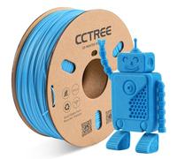 CCTREE ABS+ Filament 1.75mm, Dimensional Accuracy +/- 0.03mm, 1KG Spool (2.2 LBS), Strong, Durable, Heat Resistance, Excellent Toughness 3D Printer Filament ABS Plus, Sky Blue