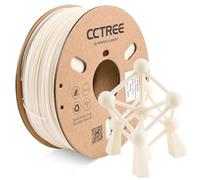 CCTREE ABS+ Filament 1.75mm, Dimensional Accuracy +/- 0.03mm, 1KG Spool (2.2 LBS), Strong, Durable, Heat Resistance, Excellent Toughness 3D Printer Filament ABS Plus, White