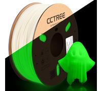 CCTREE Glow in The Dark ASA Filament 1.75MM, UV & Weather Resistant 3D Printer Filament, Great for Outdoor Functional Parts, Heat & Weather Resistant, 1kg (2.2lbs) Sppol, Glow Green