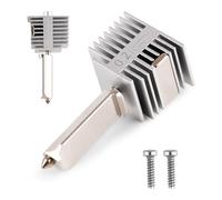 CCTREE Original A1/A1mini Hotend Kit, 0.2mm Stainless Steel Nozzle Hotend for Bamboo Lab A1/A1mini, All Metal Extruder Hot End, Heating Block Replacement