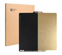 CCTREE Original Double Sided Smooth+Textured PEI Build Plate 257x257MM for Bambu Lab X1C/X1/X1E/P1P/P1S/A1 PEI Spring Steel Sheet Removable Flexible Build Plate