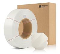 CCTREE Original PLA Matte Refill Filament 1.75mm, Without Spool, high Toughness, Easy Printing with RFID for Bambu Lab A1/X1/P1/H2 Series AMS 1kg +/- 0.03mm (Bone White 11103)