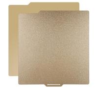 CCTREE PEI Build Plate Sheet for Bambu Lab P1P P1S X1 Carbon 3D Printer, 257x257mm Spring Steel Plate Double-Sided Smooth/Textured Flexible Hotbed Sticker Removable Build Surface Platform Mat