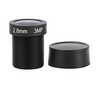 CCTV 2,8 mm 3MP HD Lente de placa Lente de cámara gran angular de 115 grados Reemplazo de seguridad Longitud focal fija Lente de alta definición para de cámara de vigilancia