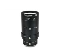 CCTV 5-100mm Lens 1080P Manual Iris Zoom CS Mount,For Industrial Machine Vision cameras Lens CCTV Surveillance Camera Lens(With 650nm Filter)