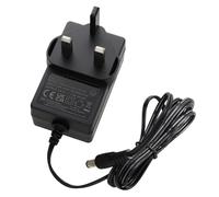 CCTV Camera 24V 1A Compact PSU 2.1mm Plug UK Lugged Power Supply 1.8m