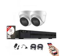 Cctv Camera System - Hilook By Hikvision 8Mp 4K Kit With 1Tb Hdd Fitted, 2 Cameras Included, Complete Home & Business Security Set