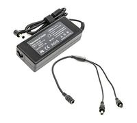 CCTV Charger 12V 6A 72W AC Power Supply 2 Way Jack Splitter Cables DVR NVR