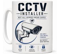CCTV Installer We Protect What Matters Gift Mug