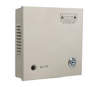 CCTV Power Box 12V 4 Channel 5A With Metal Box AC Plug Lock for Security Monitoring Equipment