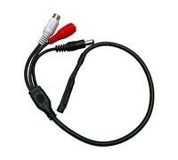 SpyCameraCCTV CCTV Security Camera Inline Audio Microphone with Loop Through Power