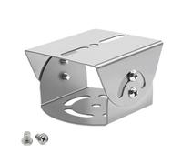 CCTV Security Camera Joint Mount 2D Pole Mounting Mount Duckbill Joint Connector Camera Mounting Bracket for PTZ, Dome, Bullet Surveillance Cameras (201 Stainless Steel, M)