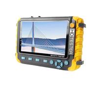 CCTV tester, 8MP CCTV Tester 5 Inch Camera Monitor 4K AHD/CVI/TVI CVBS Analog Cameras With VGA Input CFTV Mini(8W-EU)